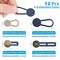 18 Pieces Button Extenders for Jeans, Pants Waist Button Extender for Women Men, Ceryvop Jeans Button Extender Stretchy Waist Extension, 6 Sizes Pants Button Waistband Extender